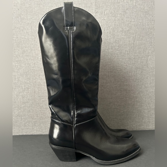 Jeffrey Campbell Blade 2 Western Boot in Black - Picture 3 of 11